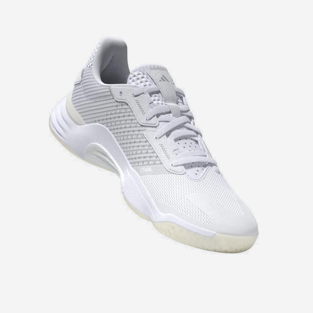 Adult Handball Shoes Stabil 16 - White/Silver